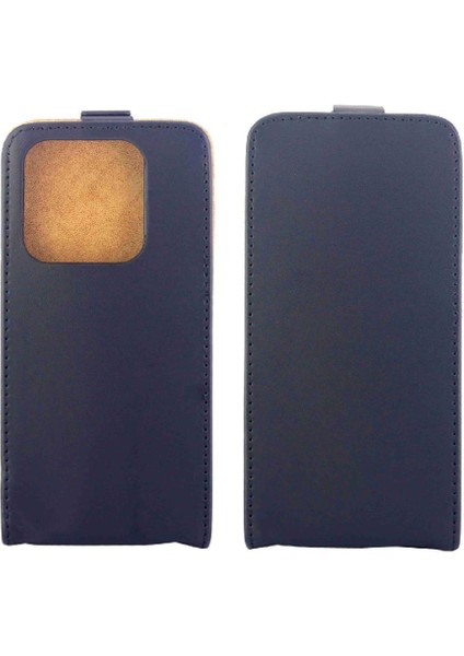 Xiaomi 14 Tpu Deri Koruyucu Kapak Iş Için Dikey Flip Case (Yurt Dışından)