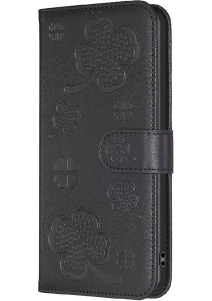 Xiaomi Redmi Için Flip Case Xiaomi Yonca Çiçek Çok Renkli Kart Yuvaları Tutucu (Yurt Dışından) modelleri