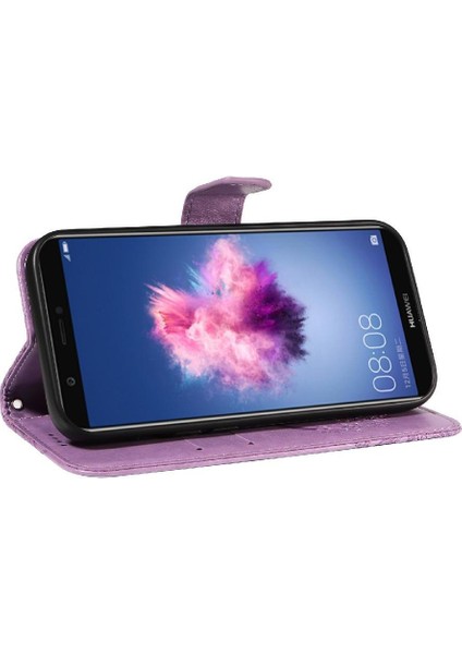 Huawei P Akıllı Yüksek Kaliteli Deri Ayrılabilir El Kayışı Için Flip Case (Yurt Dışından)