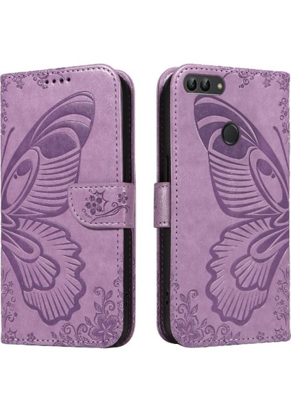 Huawei P Akıllı Yüksek Kaliteli Deri Ayrılabilir El Kayışı Için Flip Case (Yurt Dışından)