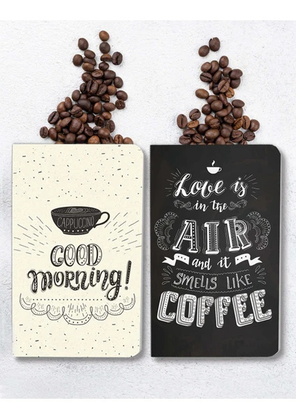 2'li Coffee Defter Set