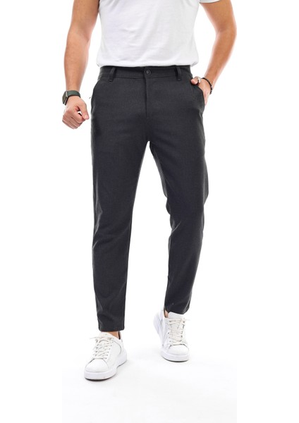 CMZ Collection Erkek Arka Cepli Slim Fit Okul Pantlonu