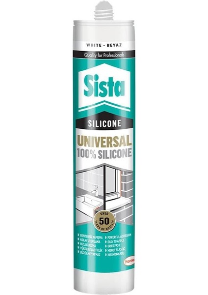 Universal Silikon 280ml - Beyaz