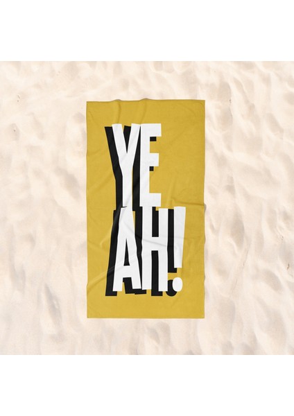 Yeah ! Plaj Havlusu - Microfiber