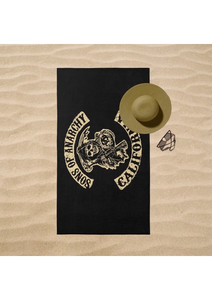 Sons Of Anarchy Plaj Havlusu - Microfiber