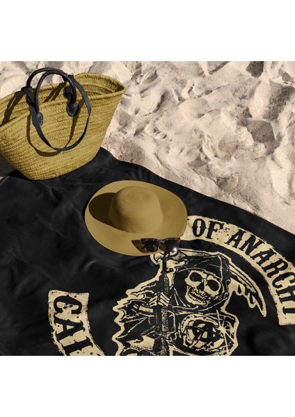 Sons Of Anarchy Plaj Havlusu - Microfiber