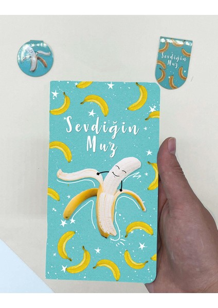 Sevdiğin Muz Mini Defter