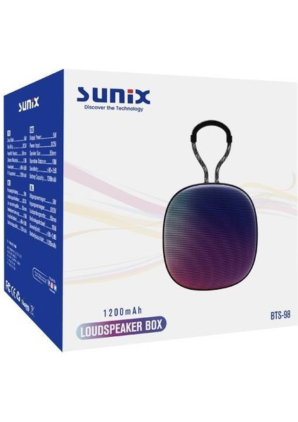 Bts-98 Bluetooth Hoparlör