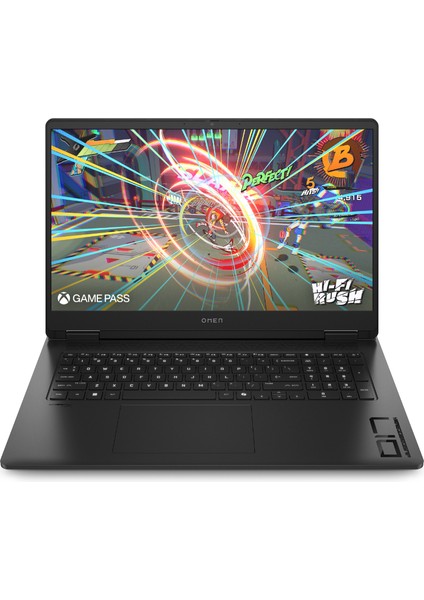 Hp Omen 17-DB0015NT A44QLEA Amd Ryzen 7-8845HS 32GB Ram 1tb SSD 8gb Nvıdıa Geforce RTX4070 17.3 Inç Qhd 240Hz Freedos Siyah