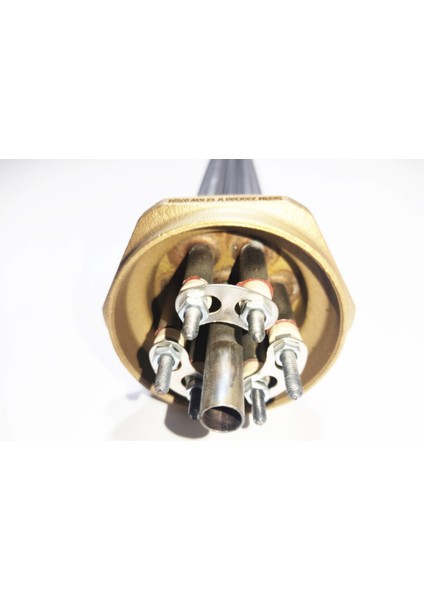 Özel Üretim Sülfürik Asit Isıtıcı Rezistans 316CR 77cm 12KW Trifaze 380V indirimleri