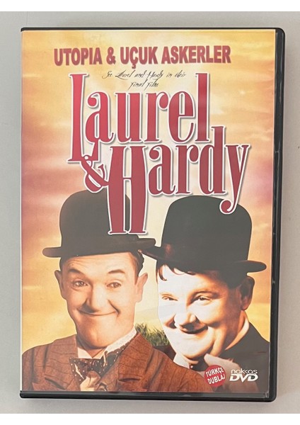 Azim Dağıtım Laurel & Hardy Utopia Uçk Askerler DVD (Orjnal Dönem Baskı)