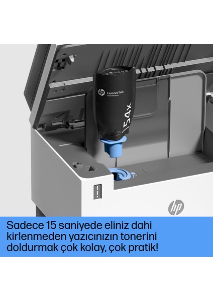 LaserJet Tank MFP 2602sdw Yazıcı, USB, Ethernet, Wifi, PDF'ye tarama, Çift Taraflı Tarama, E-Posta Tarama, Scan, Siyah Beyaz, 2R7F5A