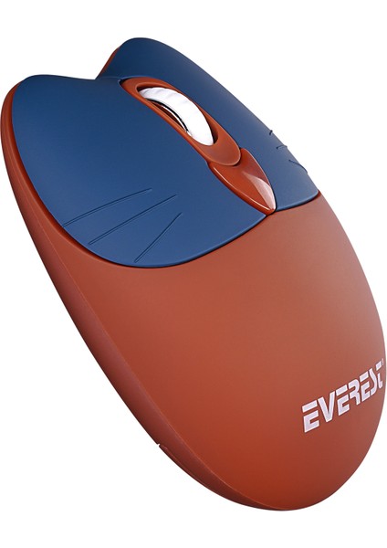 KM-6244 BUNNY Renkli Tuşlu Kahverengi 2.4 ghz + BT Kablosuz Q Multimedia Klavye + Mouse Set