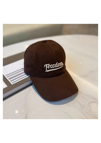 Büyük Baş Çevresi Şapka Kadın Bahar Moda Kore Tarzı Beyzbol Şapkası (Yurt Dışından)