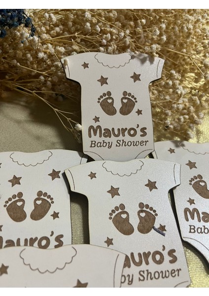 Gift Shoppi Baby Shower Ahşap Magnet