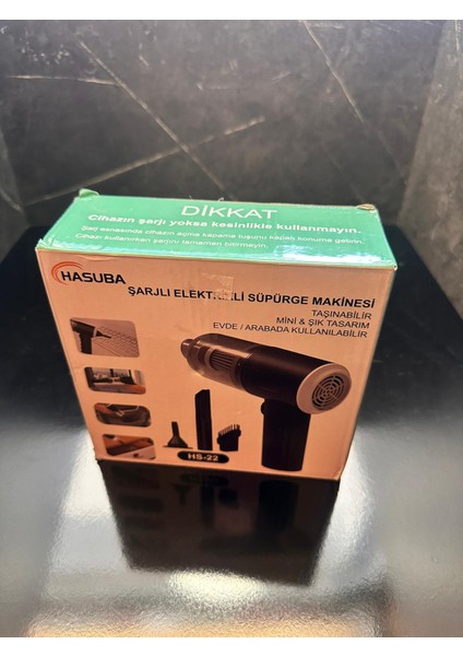 12 V Universal Şarjlı Araç Içi Süpürge