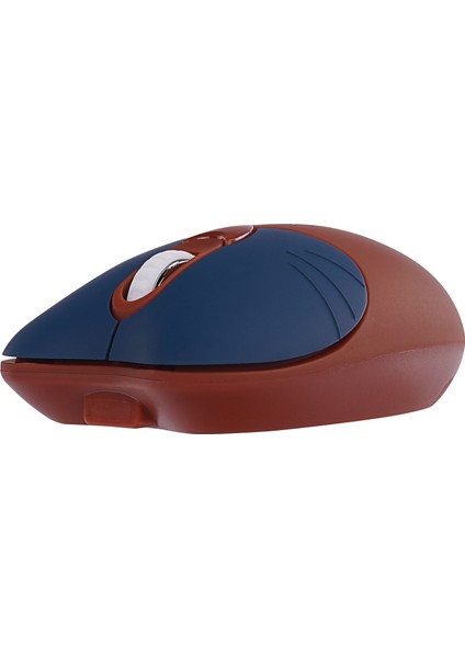 KM-6244 BUNNY Renkli Tuşlu Kahverengi 2.4 ghz + BT Kablosuz Q Multimedia Klavye + Mouse Set