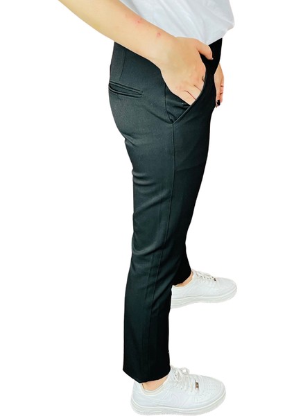 Kadın Dar Kesim Günlük Bilek Boy Okul Pantolonu fiyatları