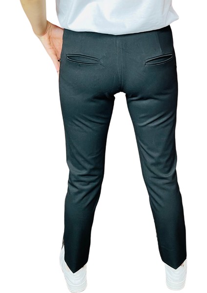 Kadın Dar Kesim Günlük Bilek Boy Okul Pantolonu modelleri