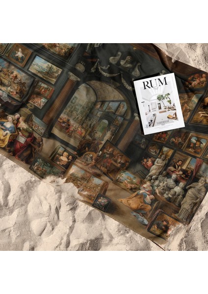 Apelles Painting Campaspe Plaj Havlusu - Pamuk