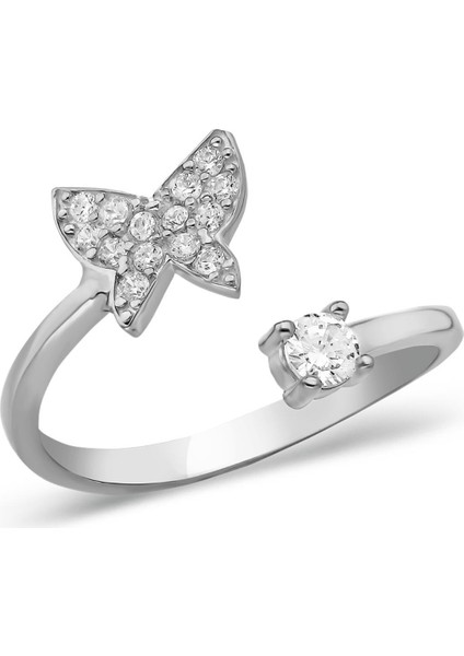 Kelebek Tektaş Yüzük fiyatları