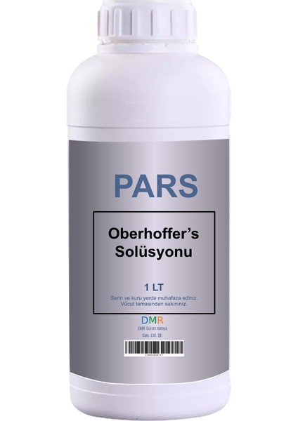 Oberhoffer’s Solüsyonu 1 Lt