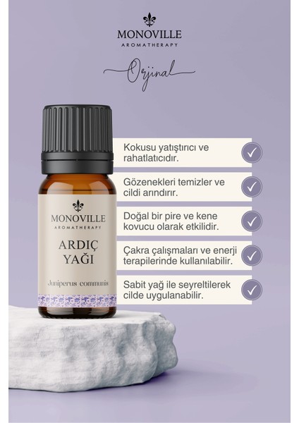 Ardıç Uçucu Yağı 10 ml %100 Saf Ve Doğal ( Juniper Berry Essential Oil )