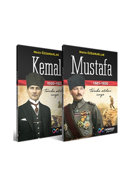 Mustafa ve Kemal 2 Kitap Takım - Metin Özdamarlar