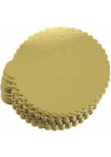 Gold Yuvarlak Pasta Altlığı 18CM (10ADET)