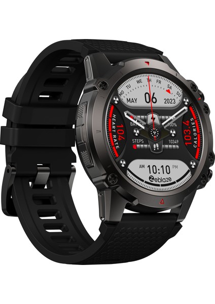 Vibe 7 Lite Black Akıllı Saat - Siyah, SpO2 (Kan oksijeni) İzleme, Uyku İzleme, Suya Dayanıklı, Çoklu Spor Modları