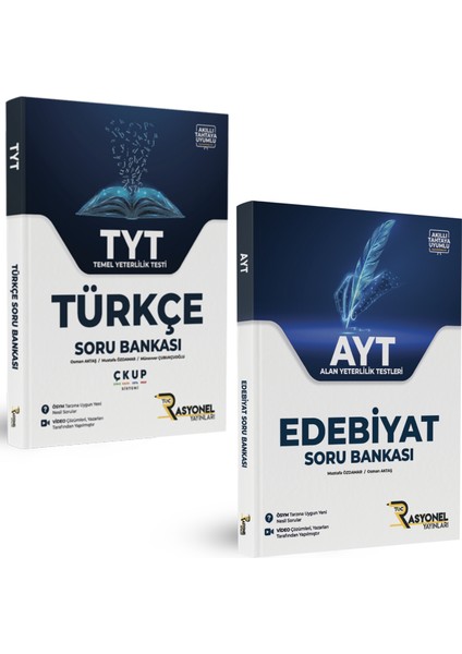 TYT Türkçe Soru Bankası ve AYT Edebiyat Soru Bankası (2 Kitap)