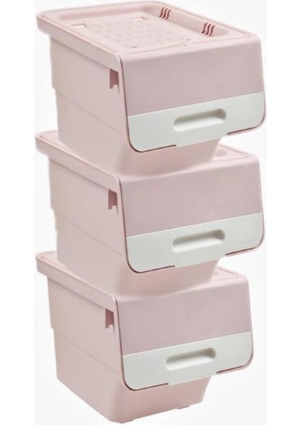 Çok Amaçlı Tekerlekli Organizer 3X12 Lt