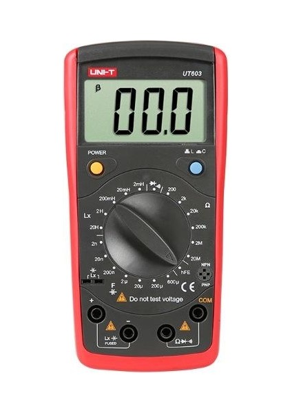 UT-603 Lcr Metre Endüktans Kapasite Direnç Transistör Diyot Test Cihazı Direnç Endüktans