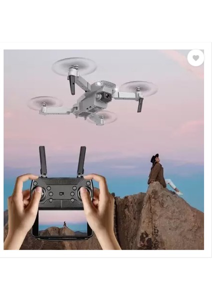 4 K Akıllı Hd Çift Kamera İLE1080 P Gerçek Zamanlı Drone