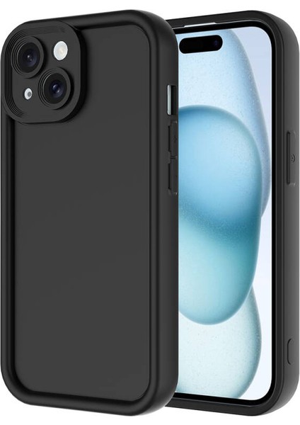 iPhone 13 Kamera Korumalı ve Ergonomik Şık Ananas Silikon Kılıf