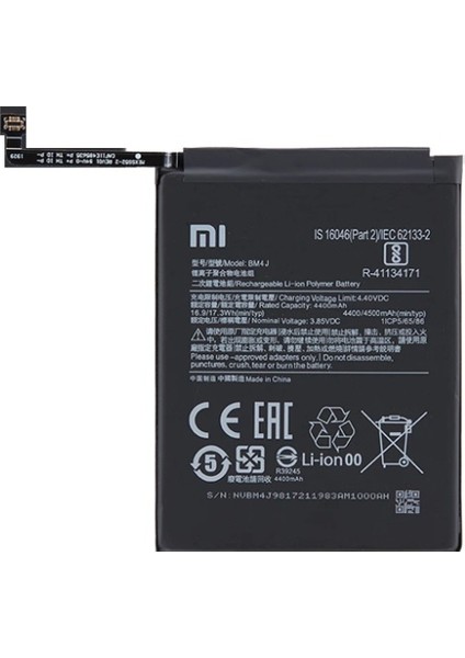 Xiaomi Redmi NOTE 8 PRO - BN 4J - Batarya Pil Sıfır Orijinal