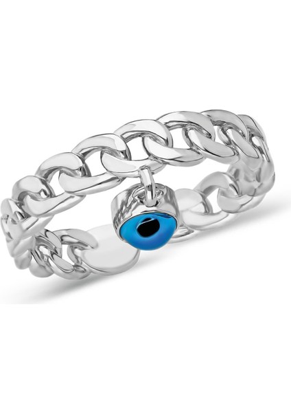 Nazar Detaylı Zincir Model Yüzük fiyatları