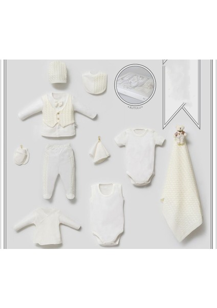 Erkek Bebek 10LU Triko Hastane Çıkışı