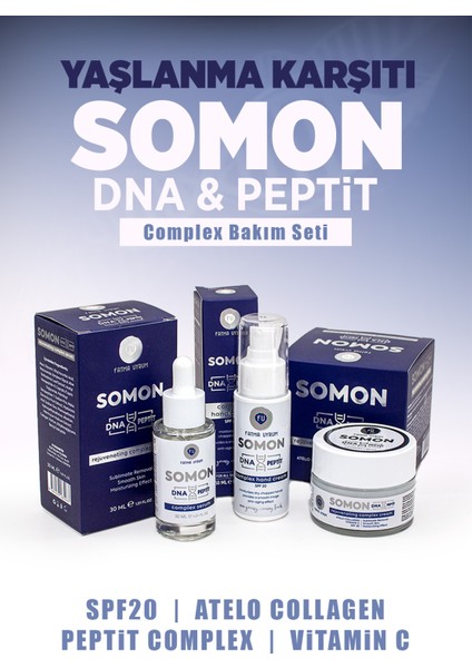 Somon Dna & Peptit Yaşlanma Karşıtı Bakım Seti