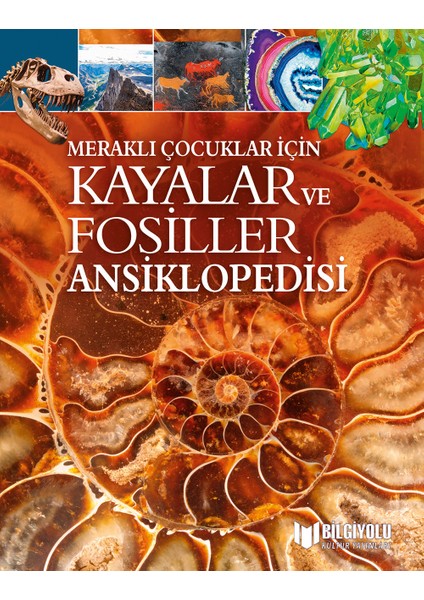 Meraklı Çocuklar İçin Kayalar ve Fosiller Ansiklopedisi - Claudia Martin