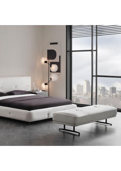 Lagos Ayakucu Puf - Beyaz fiyatları