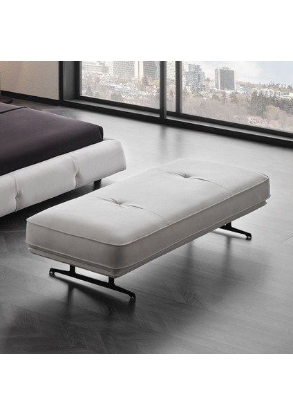 Lagos Ayakucu Puf - Beyaz modelleri