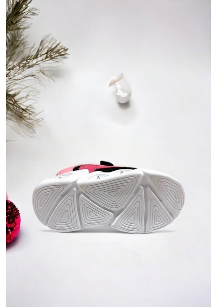 Memory Foam Çift Bant Işıklı Unisex Çocuk Spor Sneakers