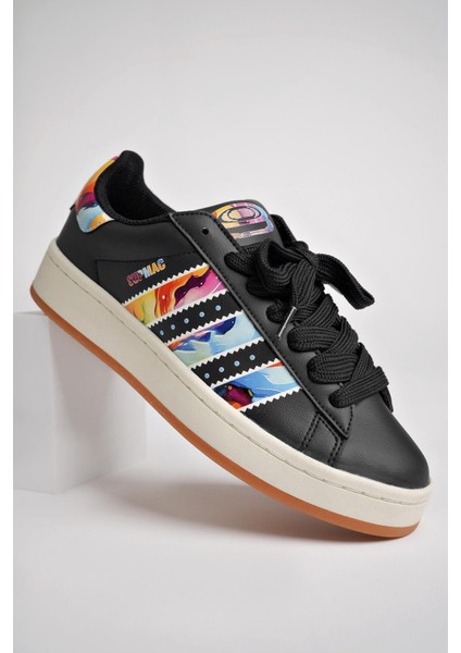 Flower Garantili Kadın Ortopedik Günlük Bağcıklı Yürüyüş Koşu Sneaker Spor Ayakkabı indirimleri