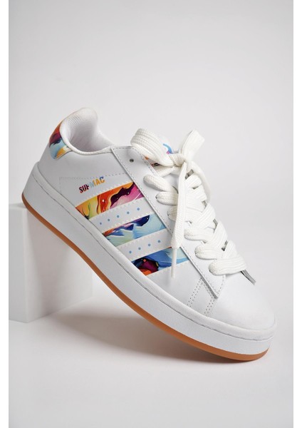 Flower Garantili Kadın Ortopedik Günlük Bağcıklı Yürüyüş Koşu Sneaker Spor Ayakkabı modelleri