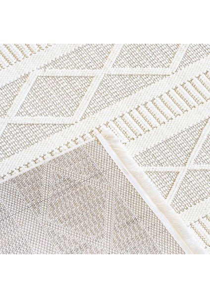 Tarz 9207 Beyaz&Beyaz Yumuşak Dokulu Halı Salon Mutfak Kesme Yolluk Makine Halısı modelleri