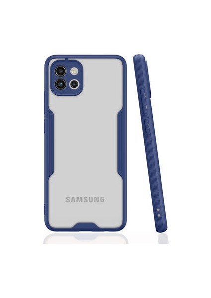 Samsung Galaxy A03 Kamera Korumalı ve Şık Tasarımlı Parfe Premium Silikon Kılıf