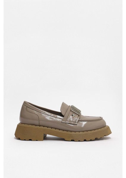 Dashiel Vizon Rugan Hakiki Deri Kadın Loafer