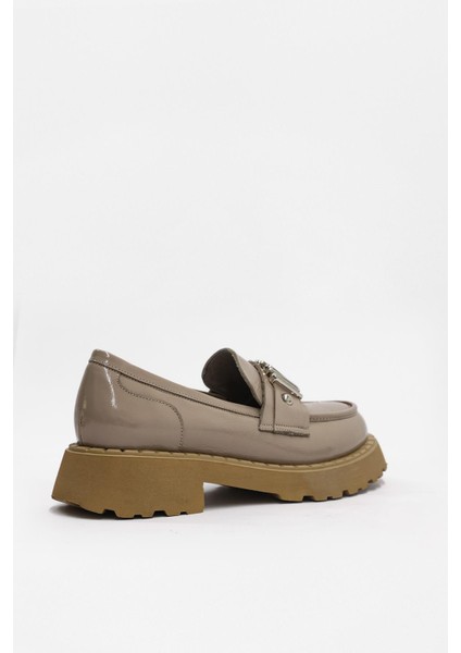 Dashiel Vizon Rugan Hakiki Deri Kadın Loafer