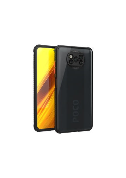 Poco X3 Pro Kamera Korumalı ve Şık Tasarımlı Kaff Premium Sert Silikon Kılıf